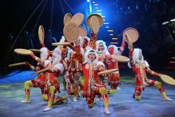 Яркие моменты новогоднего циркового шоу