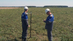 Специалисты ОАО "Газпром трансгаз Беларусь" работают на месте тренировки