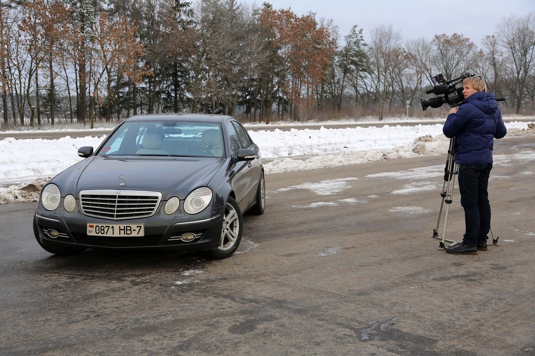 Немецкий седан Mercedes-Benz E180 NGT с заводским газобаллонным оборудованием