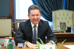 Председатель Правления ПАО "Газпром" Алексей Миллер