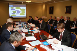 Во время заседания Наблюдательного совета ОАО "Газпром трансгаз Беларусь"